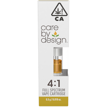 4:1 VAPE CARTRIDGE, 0.5 GRAMS